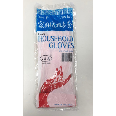 3A-絨裡膠手套(紅色) HS-LSC-3A-R 3A-絨裡膠手套(紅色) HS-LSC-3A-R